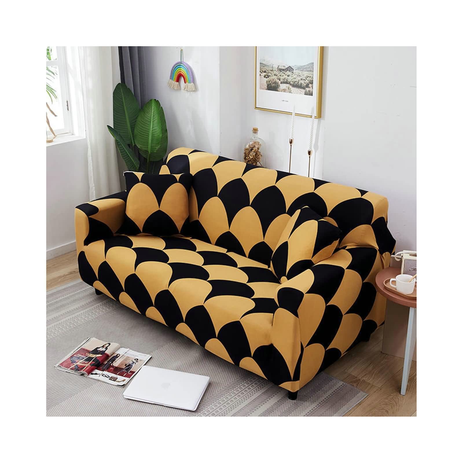 Funda de sofa de 3 plazas KnSam para crear un hogar acogedor y limpio