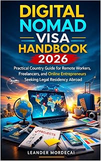 DIGITAL NOMAD VISA HANDBOOK 2026: Practical Country Guide for Remote Workers, Freelancers, and Online Entrepreneurs Seeking Legal Residency Abroad