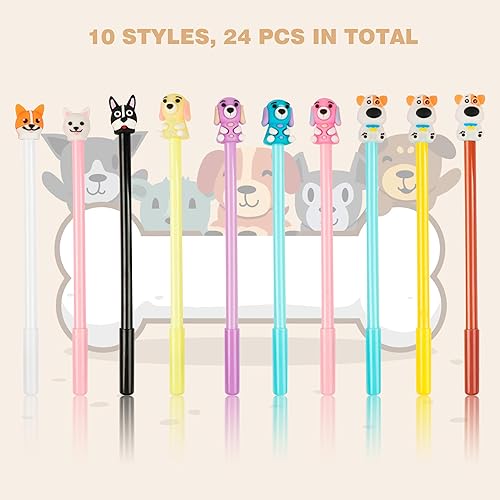 Miniatura 3 de Recuerdos de fiesta de perros, 148 piezas de recuerdos de fiesta de cachorros, mini cuadernos de patas de perro, juego de calcomanías para fiestas