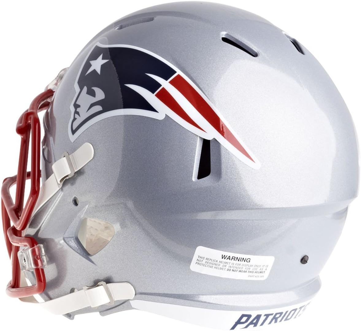 Riddell NFL New England Patriots Full Size Speed Replica Football Helmet : Sports & Outdoors