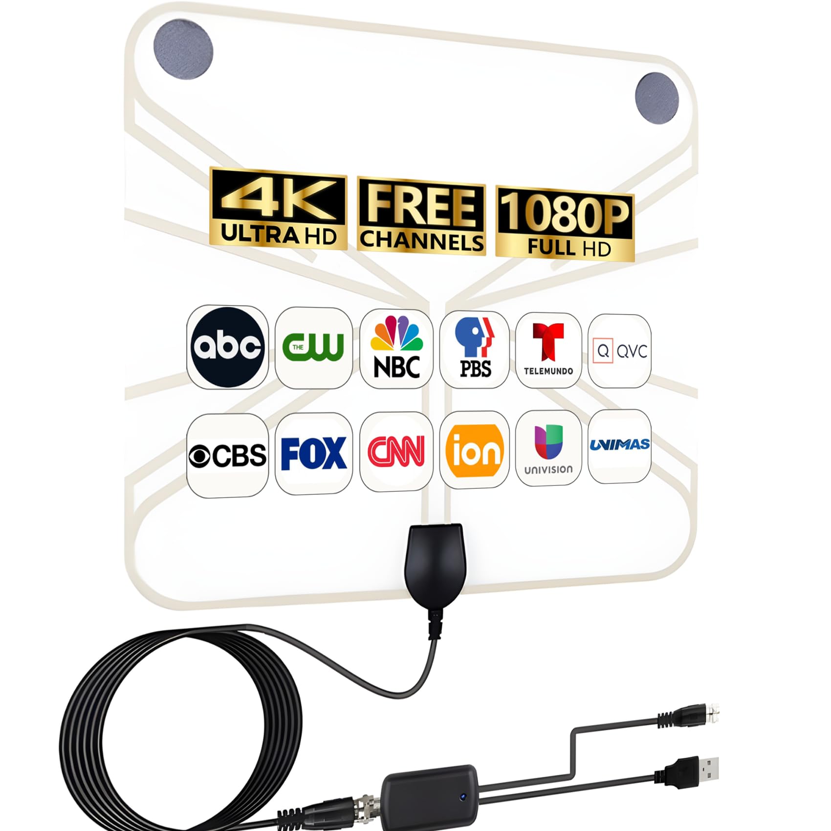 Tv Antenna Indoor 4k Hd Amplified Digital Hdtv Antenna Signal