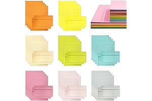 Daily Bridge 8-Color Simple Stationery Paper Set