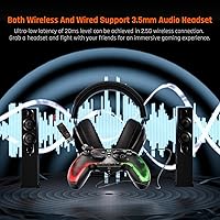 Vista 9 de BIGBIG WON Wireless Switch Controllers for Nintendo SwitchPC WindowsAndroidIOS, Bluetooth Wired PC Game Controller With 6-Axis