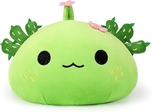 Miniatura 2 de Onsoyours - Lindo gatito de peluche acostado, suave, tipo almohada con diseño de ánime, abrazable, para niños (negro A, de 13 pulgadas)