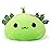 Onsoyours Cute Axolotl Plush, Soft Stuffed Animal Salamander Plush Pillow, Kawaii Plushie Toy for Kids (Axolotl Cactus, 13)