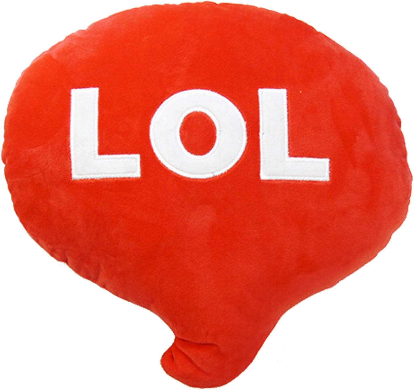 KSBRO Emoji Letter Language OMG LOL Emotion Stuffed Plush Cushion Throw Pillow Decorative Pillow Birthday Christmas Gift (LOL)
