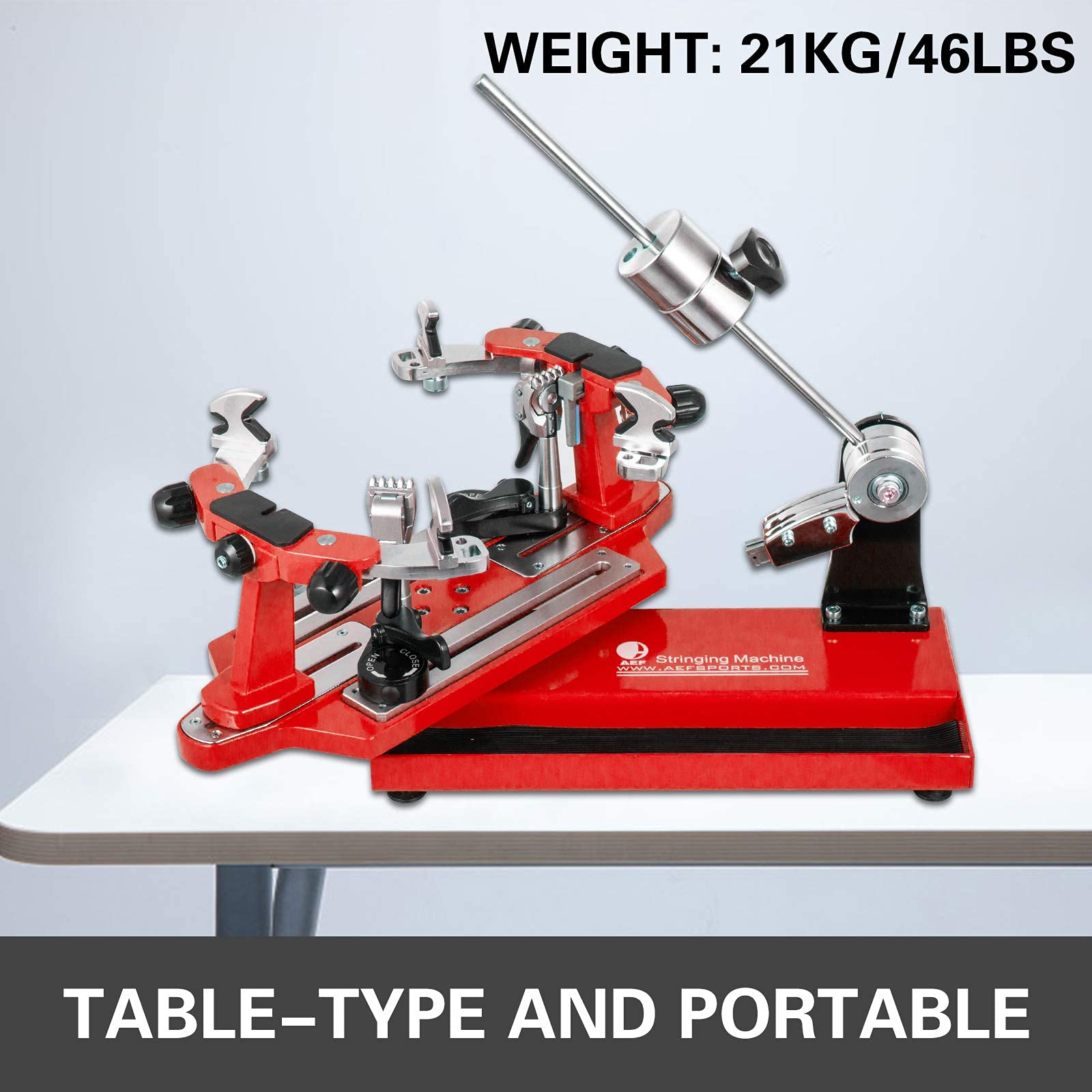 Amazon | テニスストリングマシン卓上テニスラケットストリングマシン