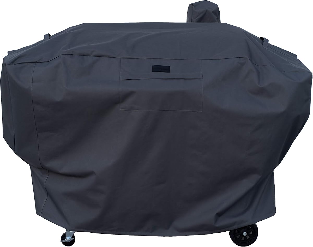 Grill Cover Replacement for Camp Chef SG 30 Pellet Grill, PG30SGGC, All 30-Inch Pellet Grills - Compare to PCPG30L - Ultra-Durable, All-Weather Pellet Grill Cover (Black)
