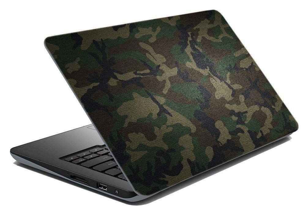 Buy wallpics Laptop Skin Fully Waterproof Vinyl Sticker Army Camouflage