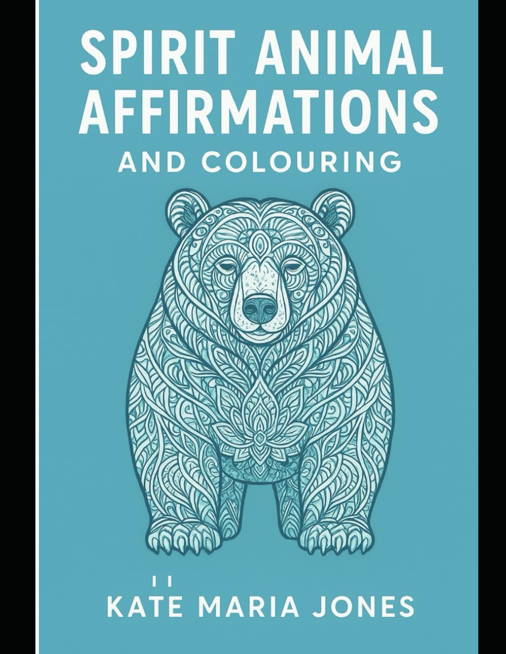 Spirit animal affirmations and colouring