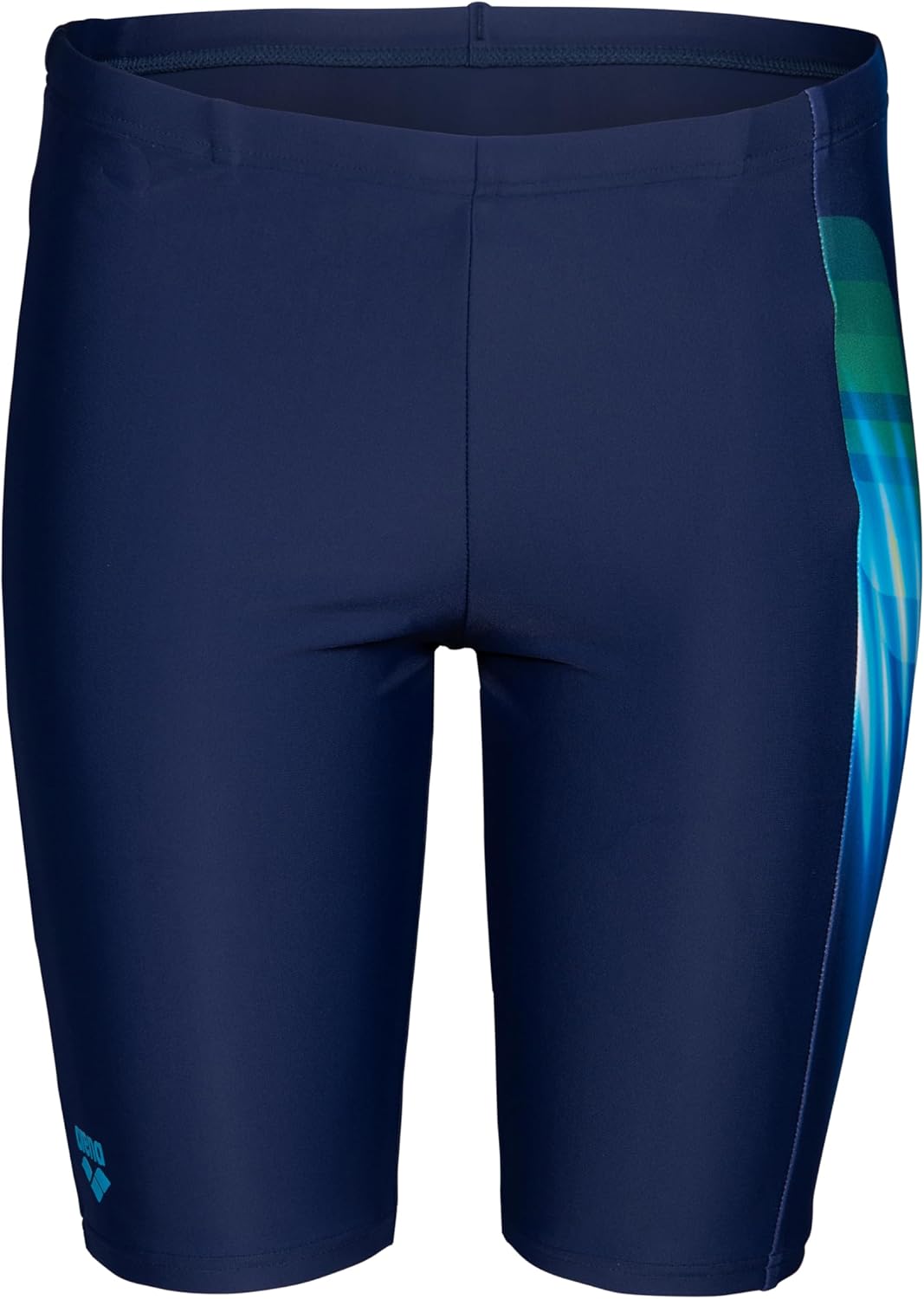 Arena Boys' Arena Feel Boys' Fading Swim Jammer Knee-Length Swimsuit Sports Pool Bathing Suit