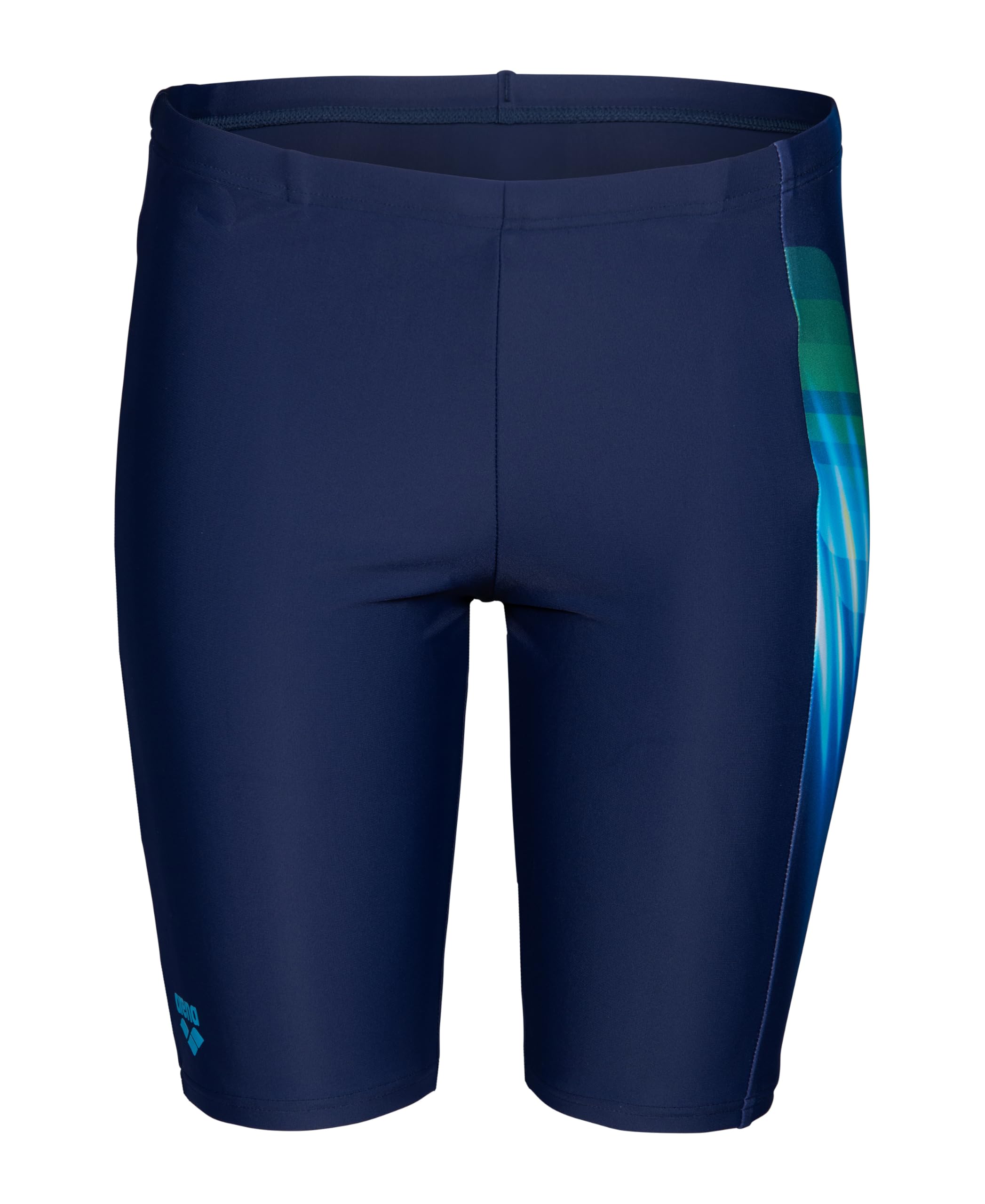 Arena Arena Feel Boys' Fading Swim Jammer Knee-Length Swimsuit Sports Pool Bathing Suit Costume a Pantaloncino Bambini e Ragazzi (Pacco da 1)