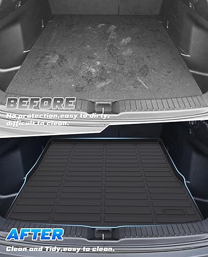 Miniatura 4 de Revestimiento de carga para Mazda CX-50 2023 2024 2025 Accesorios TPE Tapete de carga para todo tipo de clima, sin olor, antideslizante, bandeja de