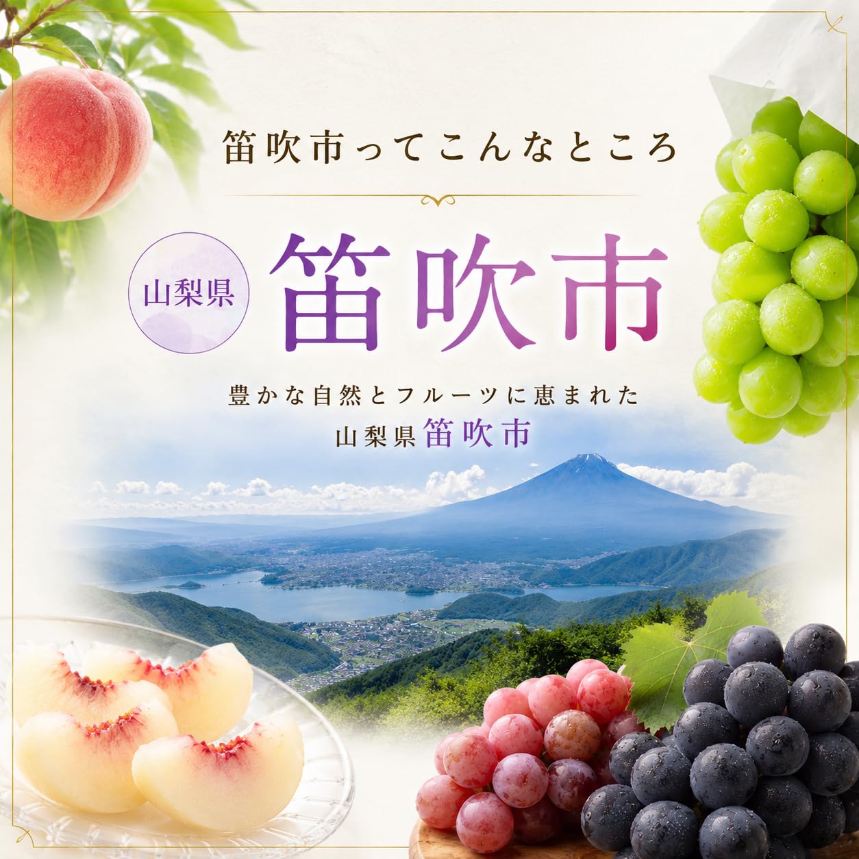 Amazon.co.jp: 山梨県 笛吹市 ＜2026年お届け＞笛吹市産 大粒シャイン