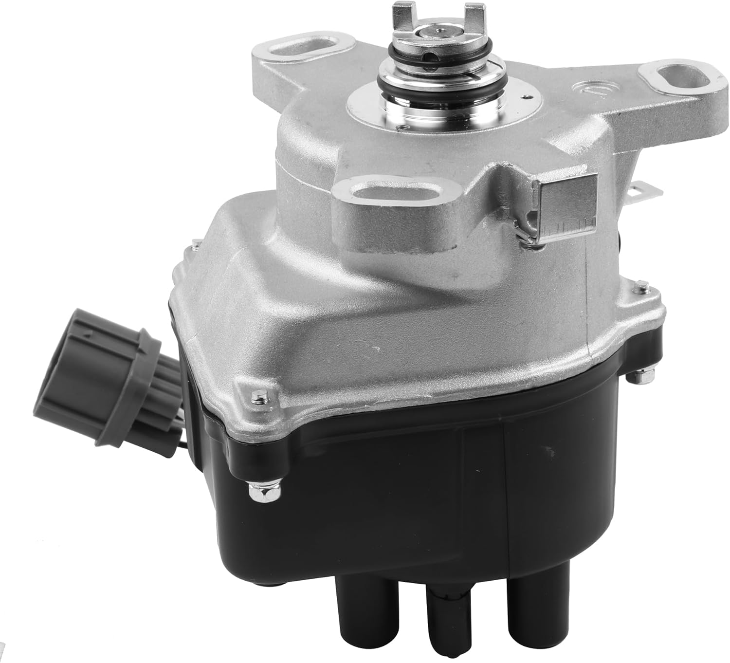 Ignition Distributor 9 Pins Compatible for 1996 1997 Honda Civic/Del Sol 1.6L /1997 Acura EL 1.6L Black Cap and Rotor kit Replacement 30100-P2E-A01 TD-80U