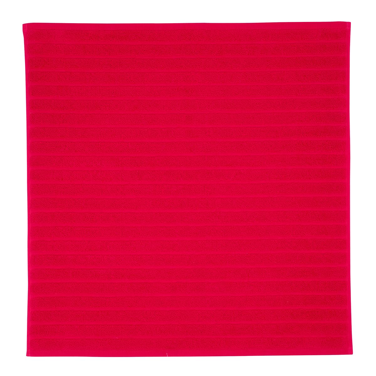CHRISTY 'Prism' Luxury 100% Turkish Cotton Bath Mats in Red