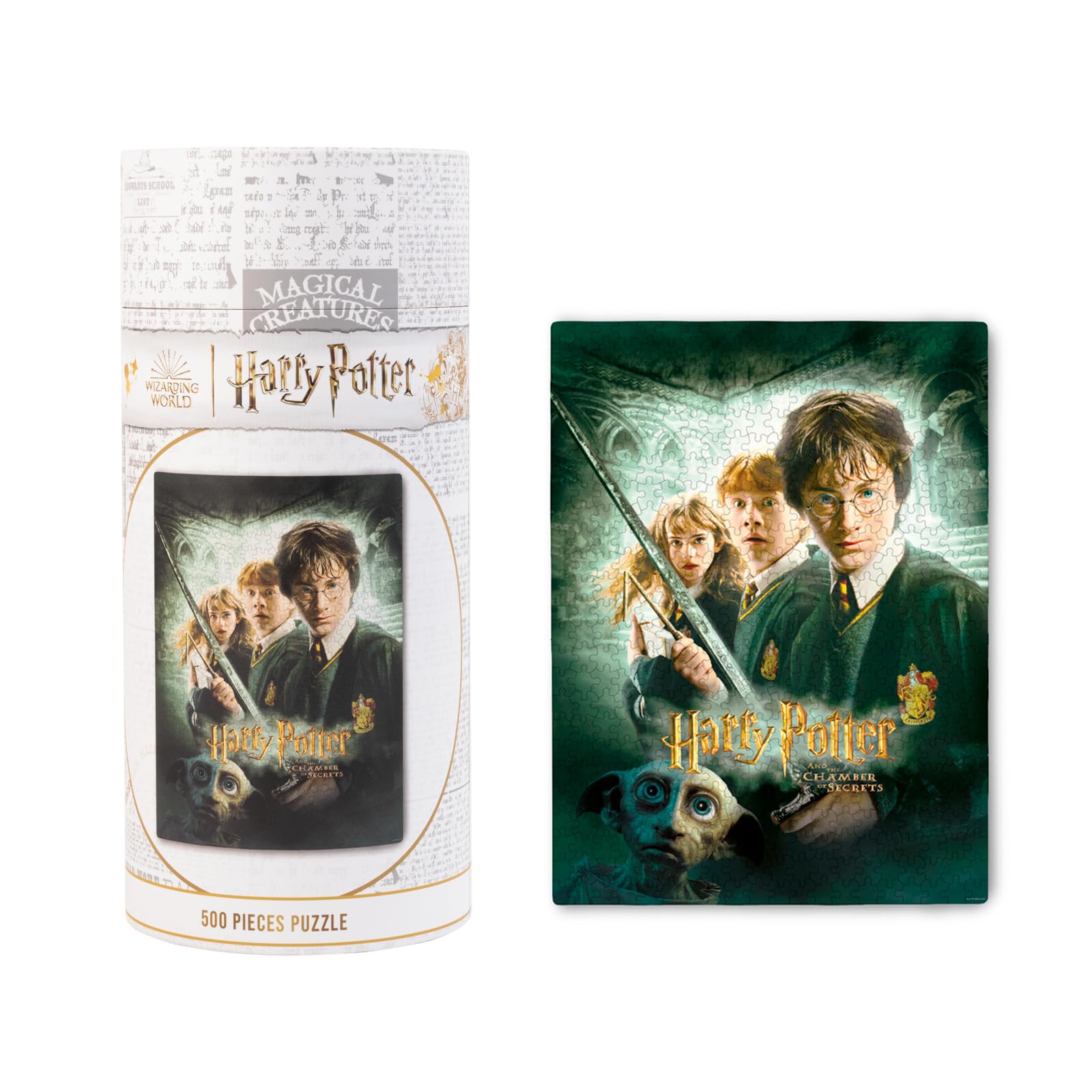 Grupo Erik Harry Potter Puzzle | 500 Piece Jigsaw Puzzles 24 x 17 inches - 61 x 45.7 cm | Includes Gift Box & Poster | Home Decor, Harry Potter Gifts