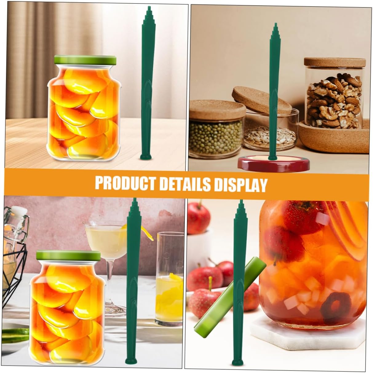 ABOOFAN 2pcs Bubble Remover Canning Tools Compact Canning Equipment for Home Use to Store for Canned Food Preparation