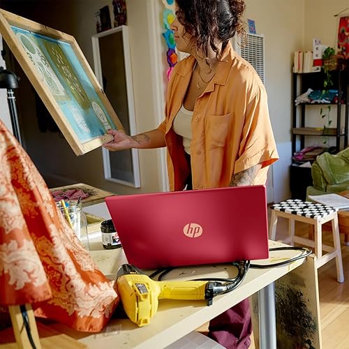 Miniatura 6 de HP Laptop portátil de 15.6 pulgadas (incluye Microsoft 365 de 1 año), pantalla HD, procesador Intel Quad-Core N200, 16 GB de RAM, 128 GB de