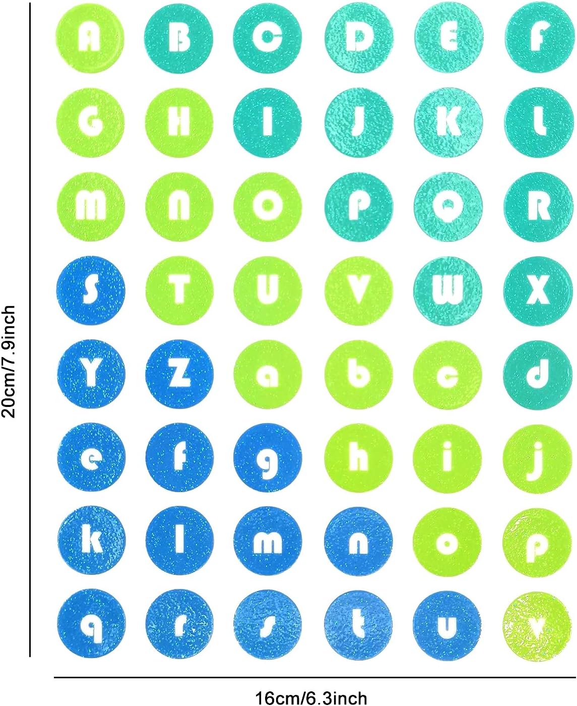 amazon com 16 sheets glitter letter alphabet number scrapbooking sticker colorful self adhesive planner stickers for arts craft star ribbon scrap books deco stickers