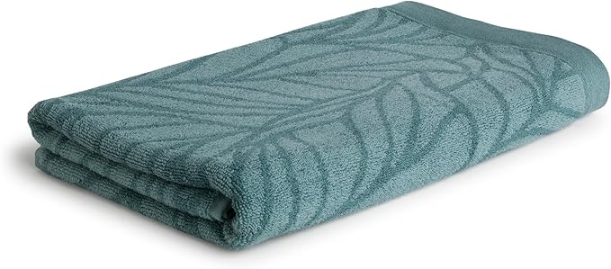 MÖVE Monochrome Organic Lines Duschtuch 67 x 140 cm aus 80% Baumwolle/ 20% Viskose aus Bambus-Zellstoff, Malachite MÖVE Monochrome Organic Lines Duschtuch 67 x 140 cm aus 80% Baumwolle/ 20% Viskose aus Bambus-Zellstoff, Malachite