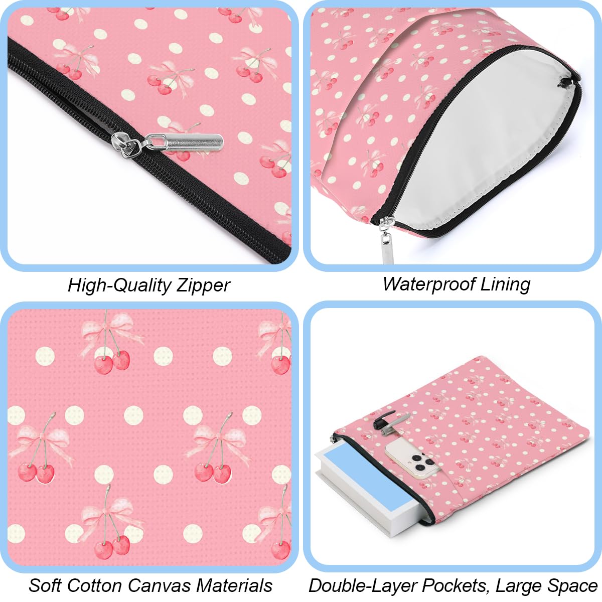 Amazon.com: Book Sleeve Books Protector Books Pouch Book  display picture 1