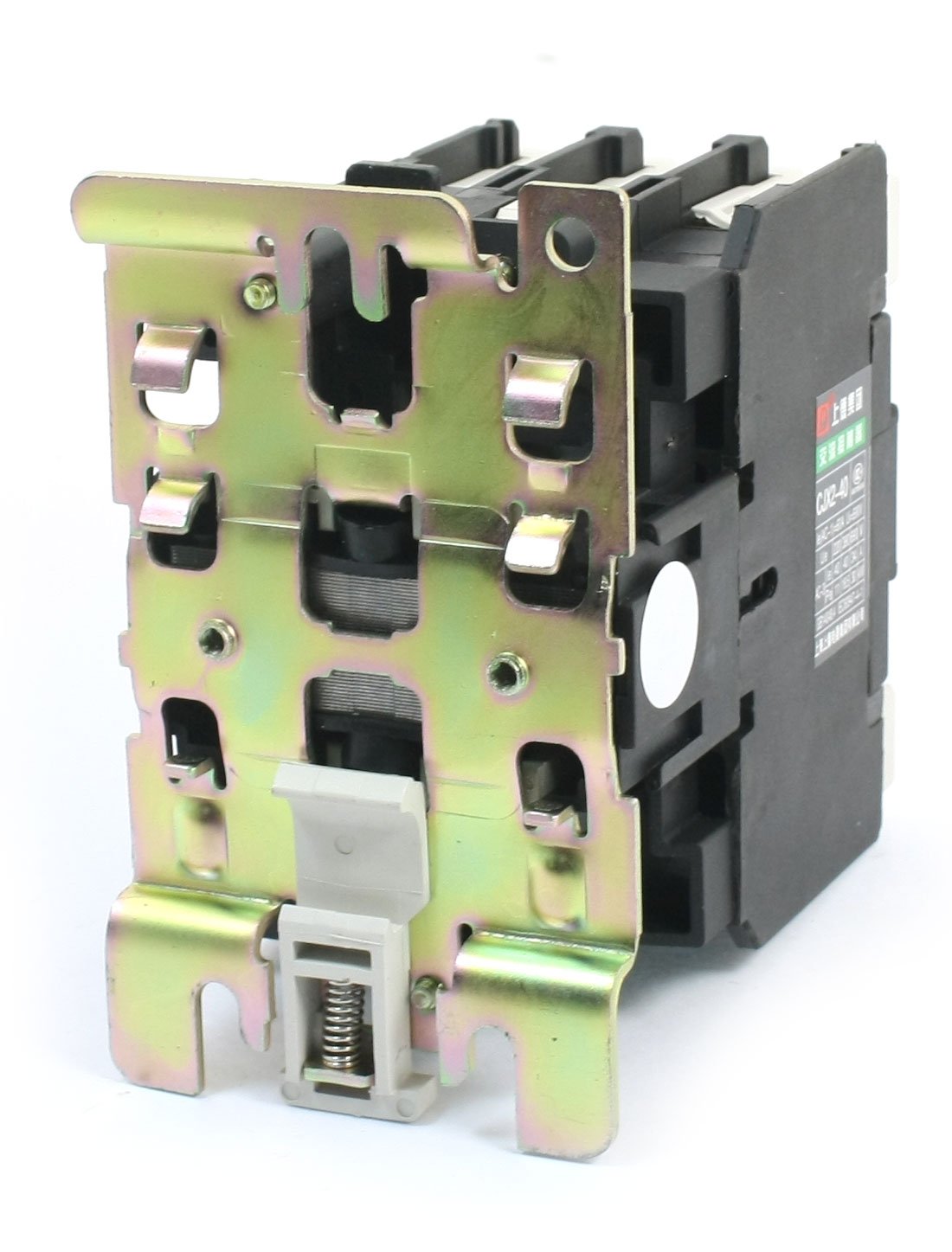 Contacteur AC CJX2-4011 - 60A, 1NO+1NC, Triphasé, Bobine 220V - Pour Commande Moteur, Usage Industriel - 3