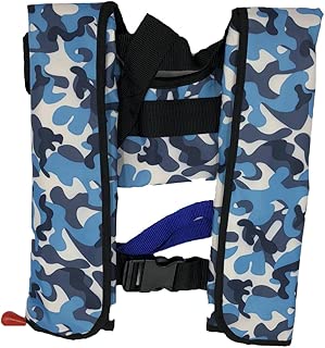 Quoll CE認証済 ライフジャケット 救命胴衣 ベストタイプ 瞬時に膨らむ 手動膨張 ボンベ 釣り ４色から選択