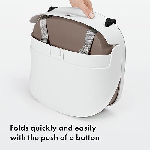 Miniatura 5 de OXO Tot Perch Booster Seat with Straps, Taupe gris topo