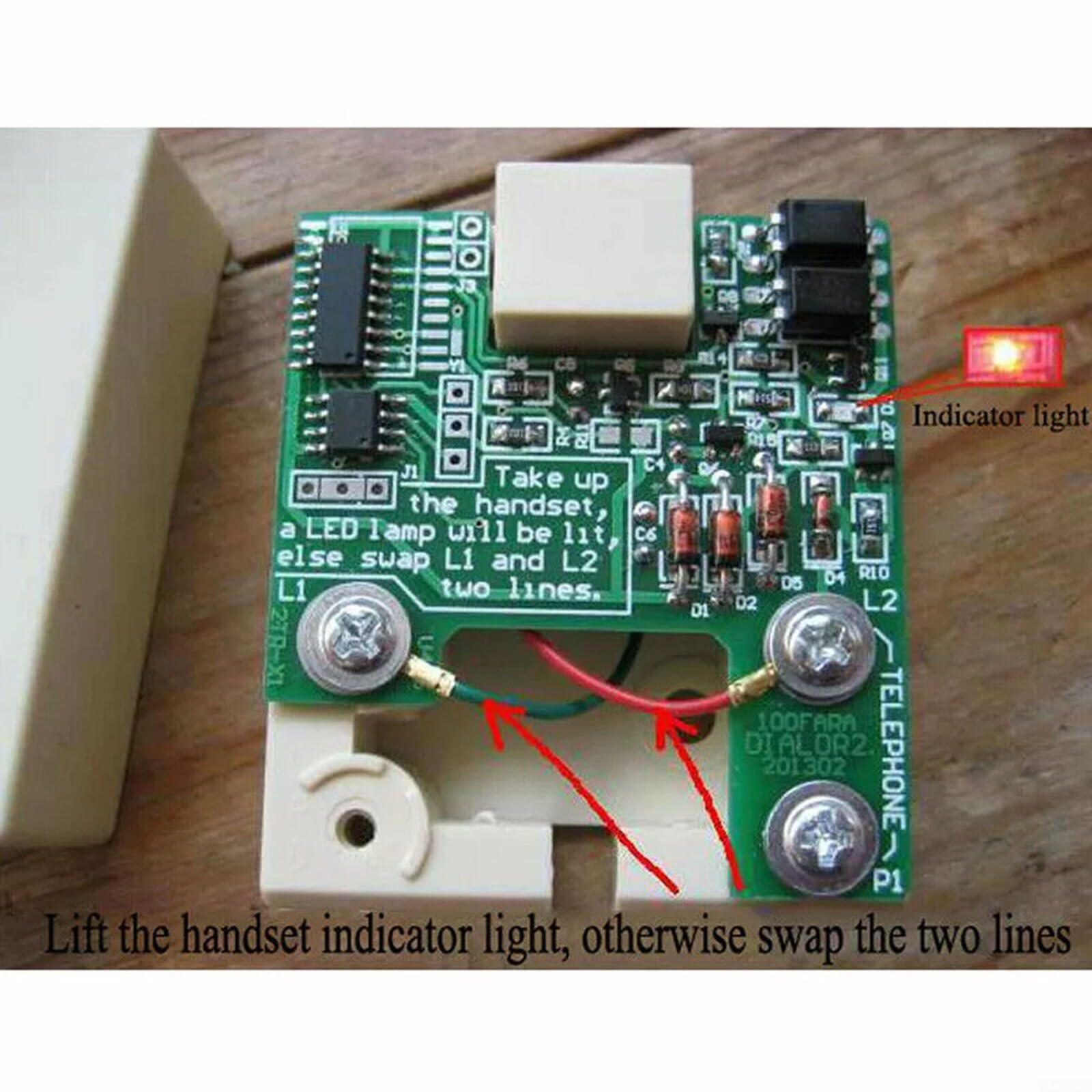 Modulo convertitore da impulso a DTMF con funzione di ricomposizione del dialer telefonico potenziato Dual Tone adattatore multifrequenza per vecchi telefoni rotativi