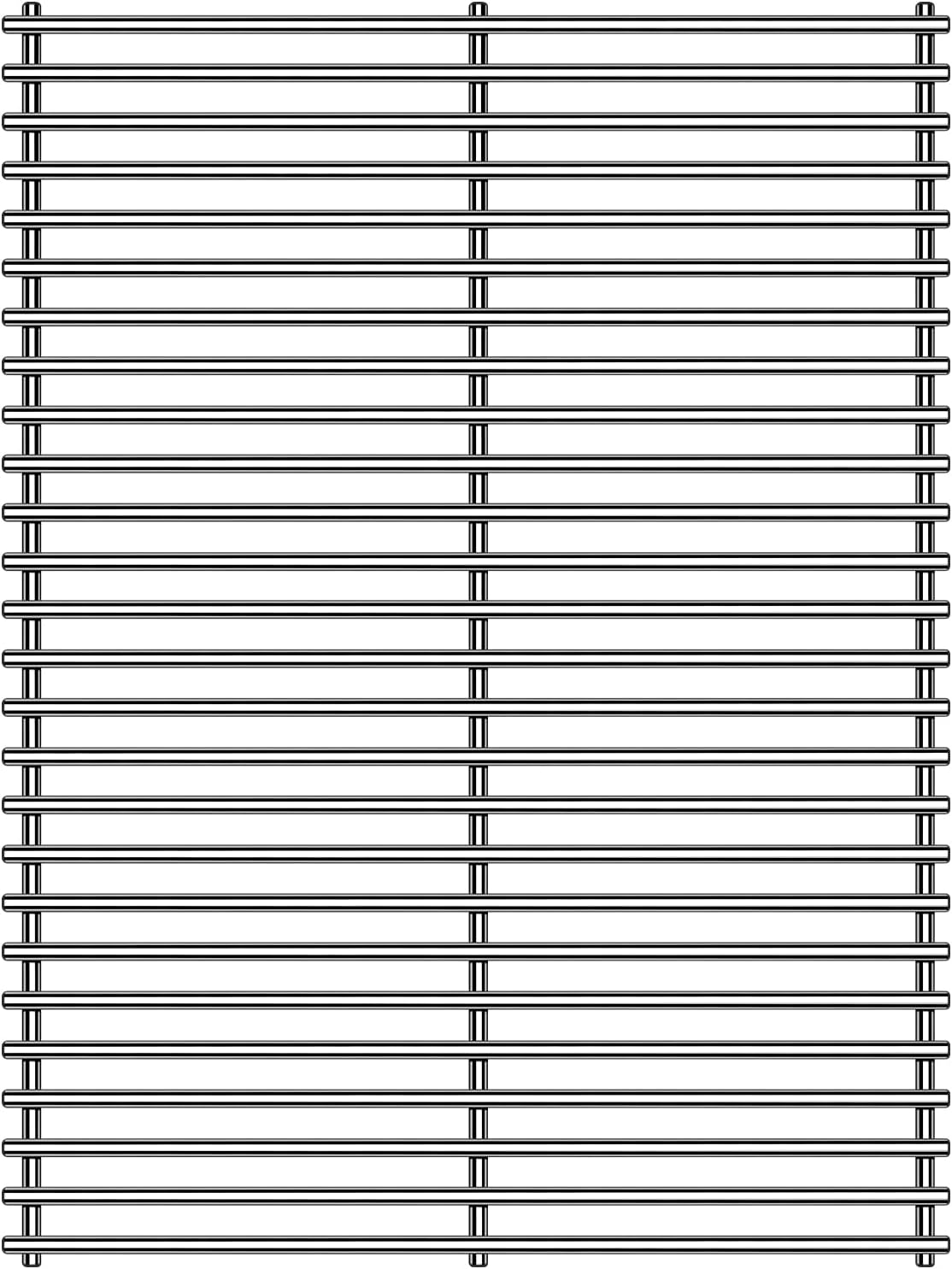 1 Pack 19.5" Porcelain Steel Wire Cooking Grid Grates Replacement Parts 56121 for Gas Grill Models Aussie 6112S8X641 6122S8X641 6212S00T91