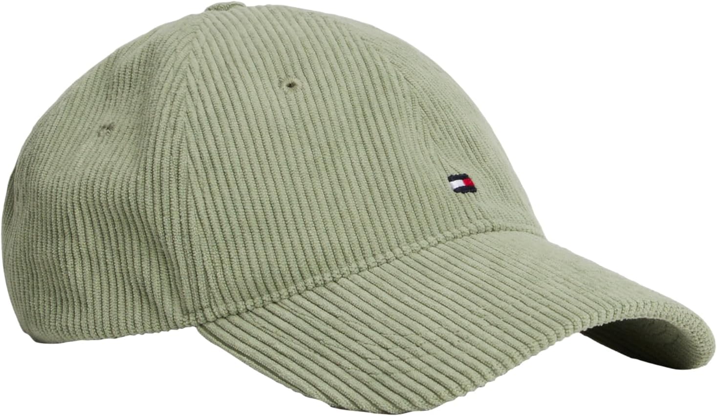 Tommy Hilfiger Men's Tommy Hilfiger Hats for Men | Corduroy Logo Adjustable Baseball Cap