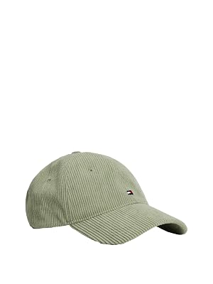 Tommy Hilfiger Mens Tommy Hilfiger Hats for Men Corduroy Logo Adjustable Baseball Cap