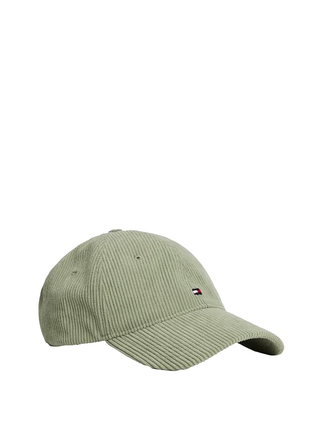 Tommy Hilfiger Mens Tommy Hilfiger Hats for Men Corduroy Logo Adjustable Baseball Cap
