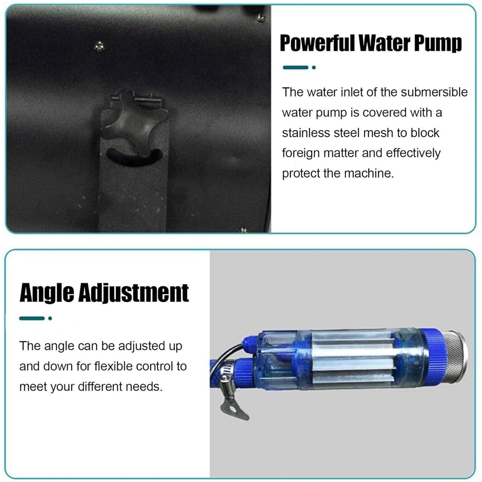 Grande Machine à Mousse (Distance 6-10 M/Zone 80㎡) – Angle RéGlable, Commande éLectrique Manuelle Haute Puissance 1000W – Machine à Mousse à Jet D'Effet De ScèNe,220V