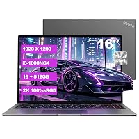 PC Portatile Gaming 16" Core i3 16GB RAM SSD Espandibile Argento Grigio