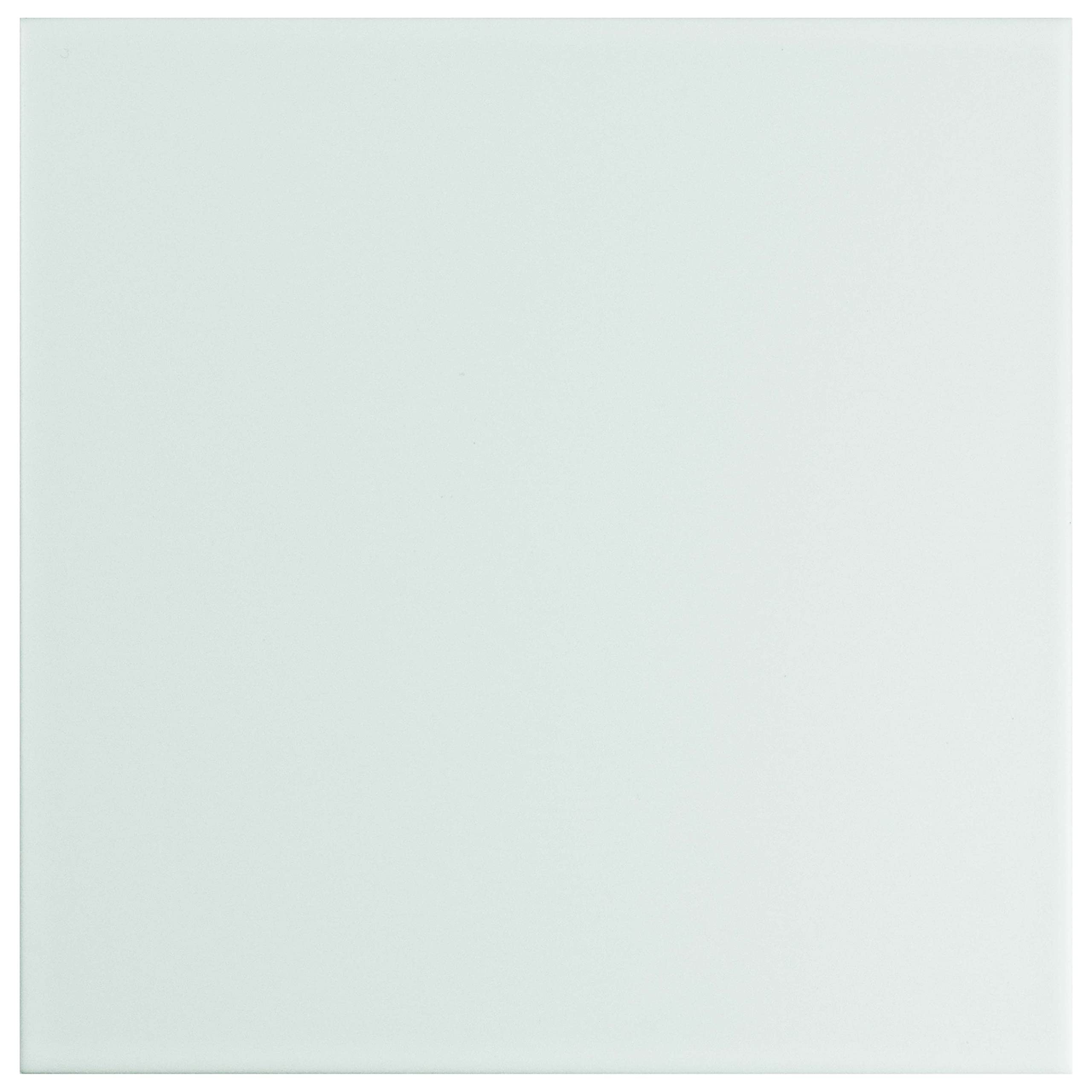 Carrelage mural en céramique blanc SomerTile Triplex 19.7x19.7 cm faïence cuisine salle de bain