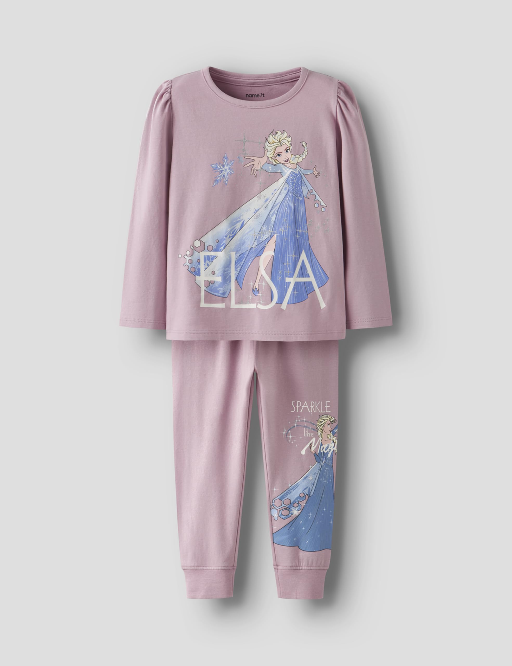 NAME IT Nmfaplisa Frozen LS Nightset Wdi Nmfaplisa Frozen LS Nightset Wdi Niñas (Pack de 1)