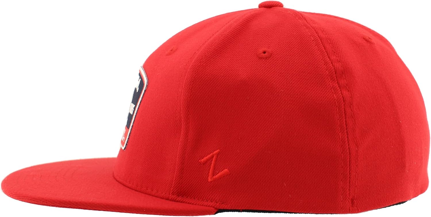 ZHATS Standard NCAA Officially Licensed Fitted Hat M15Z Switchback Secondary Color, Medium - Image 3