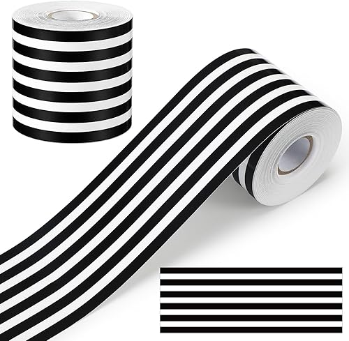 Zonon Borde para tablón de anuncios para el aula, 65 pies, bordes rectos, decoración de aula o escuela del hogar (moderno)