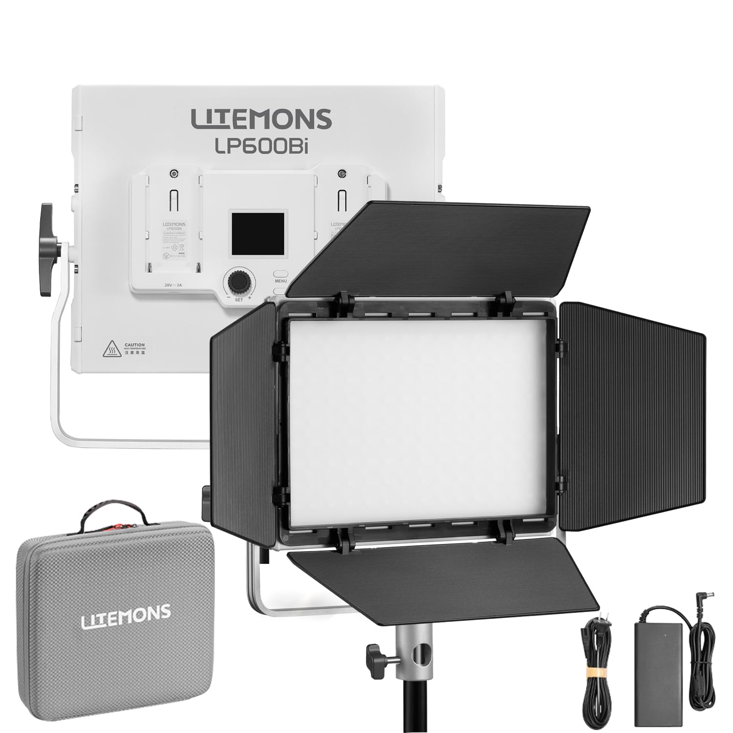 Amazon.com : Godox Litemons LP600Bi Bi-Color LED Light Panel W/APP