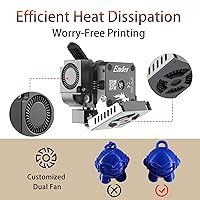 Vista 5 de Kit de Extrusora de Accionamiento Directo CR Sprite Pro, Kit de Actualización de Extrusora Completamente Metálica para Impresora 3D Ender 3/Ender 3