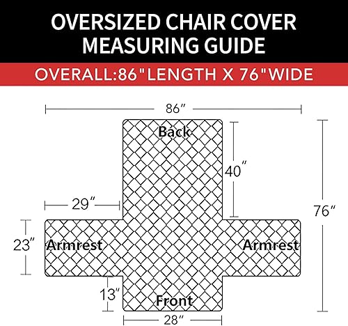 Miniatura 91 de Easy-Going - Funda reversible para sofá, resistente al agua, con varillas de espuma y correas elásticas, protector de muebles para mascotas y perros