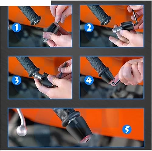 Miniatura 7 de for Yamaha XJ6 N XJ 6N XJ-6N XJ6 Diversion 2009-2016 Handle Bar Ends Cap Plug