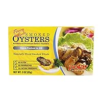 Vista 3 de MW Polar Fancy - Ostras ahumadas enteras, 3 onzas (paquete de 12)