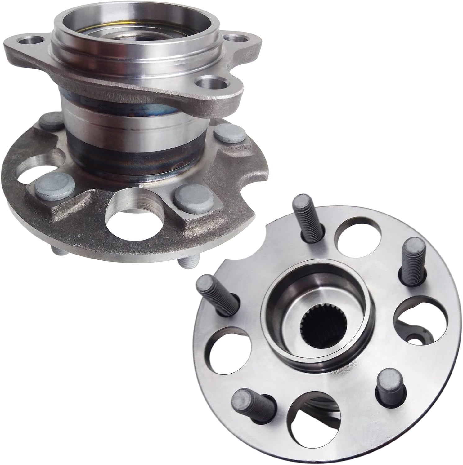 512284 Rear Wheel Bearing Hub Assembly for Toyota Highlander 2004-2013, Venza 2009-2016, Lexus RX330 RX350 RX400h 2004-2009 AWD (2PCS)