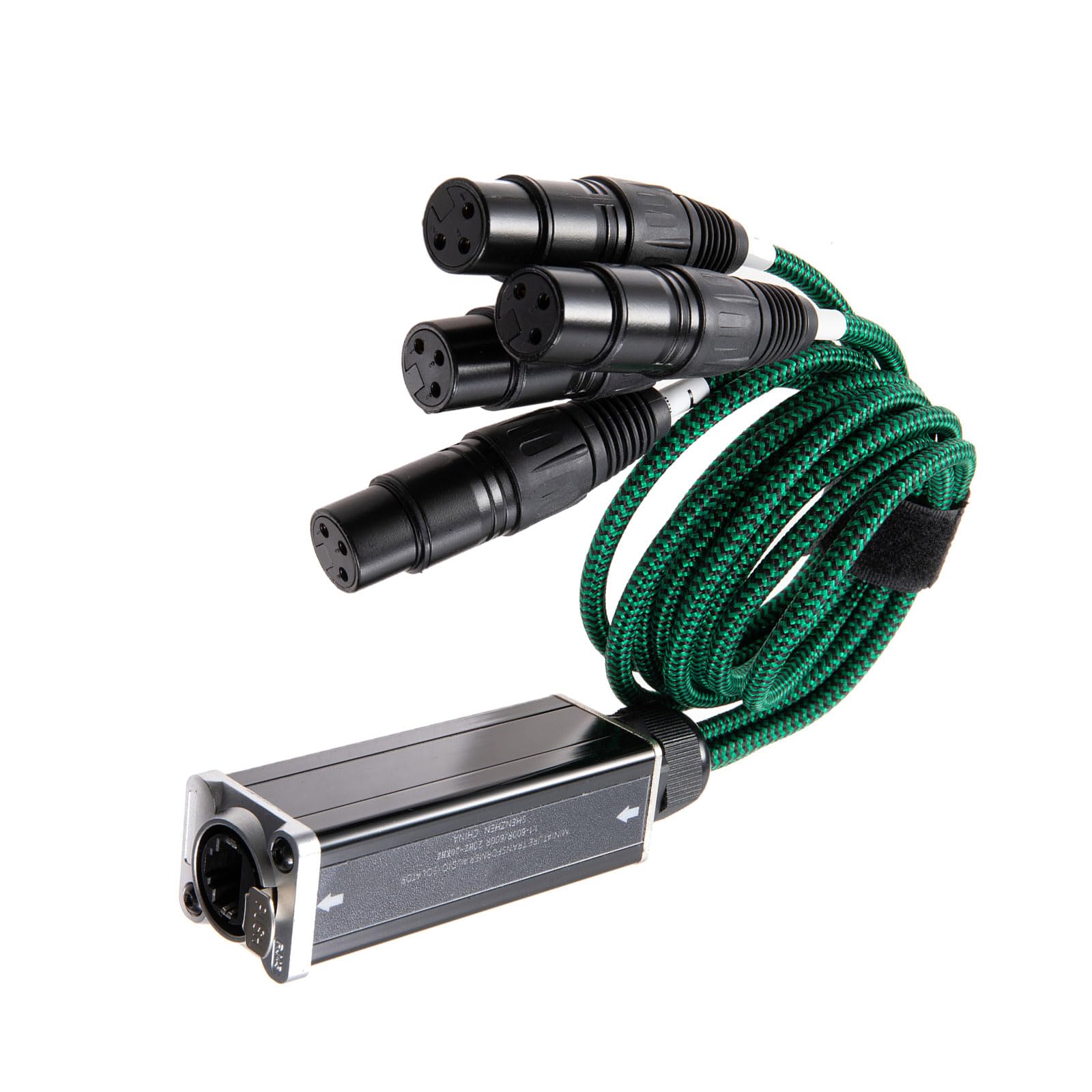4Channel 3Pin Snake Multi Net Snake Ricevitore a Singolo Cavo 4 Canali Ricevitore per Illuminazione Fase