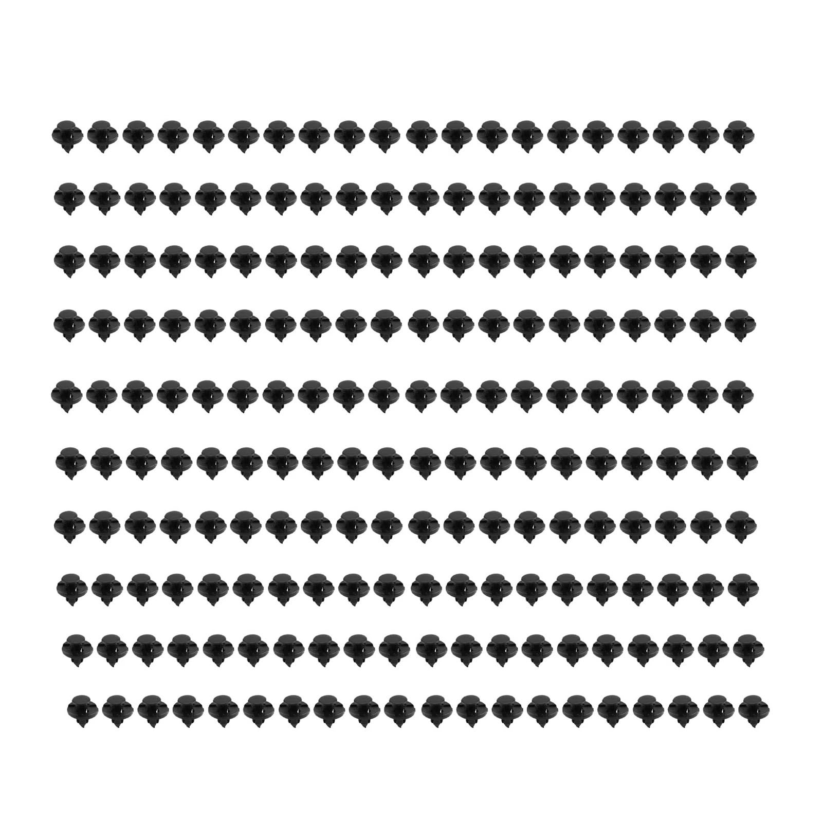 KXFVYNE 20Pcs/50Pcs/100Pcs/200Pcs Interior Bumper Mud Guard Trim Clips Fastener Kit(200Pcs)