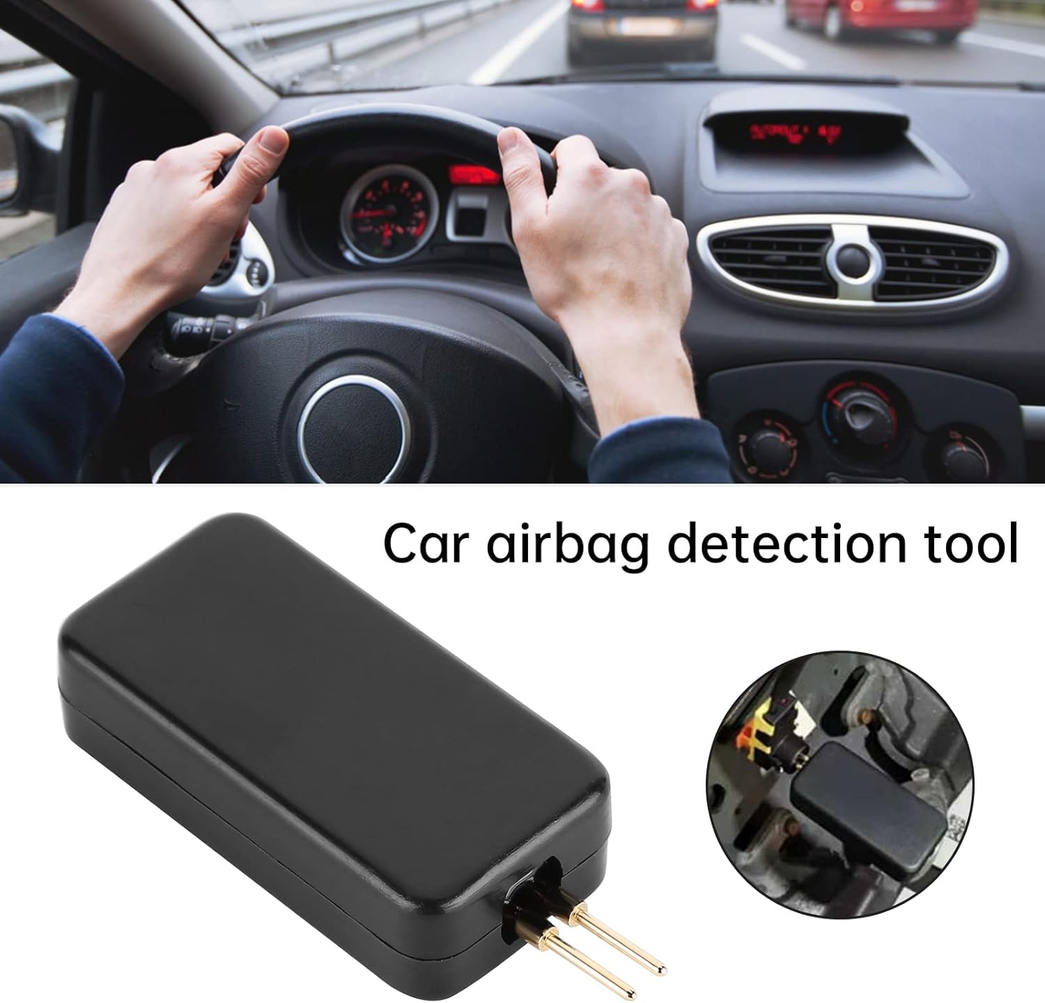 Car Airbag Simulator, MoreChioce Universal Car SRS Airbag Tester Fault Finding Repair Tool Diagnostic Device Repair Tool Airbag Simulator Testing Instrument