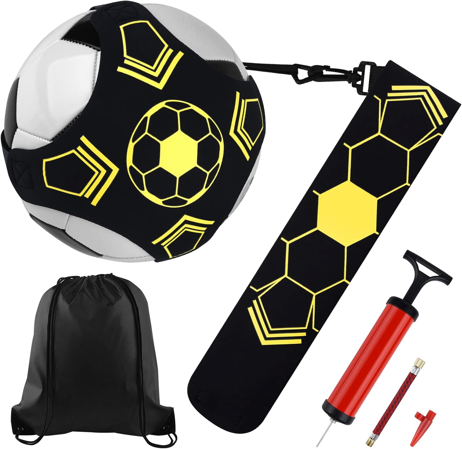 Peaken Football Training Equipment, Football Kick Trainer, Adjustable